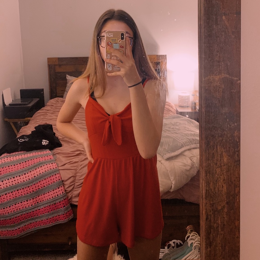 ⭐️Red Mini Romper⭐️